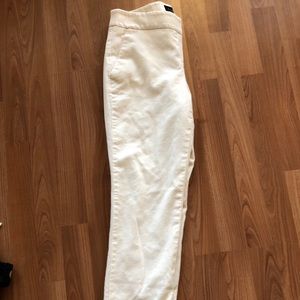 Talbots cream pants!